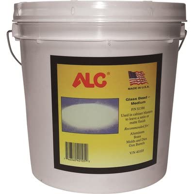 ALC Medium Glass Bead Abrasive Blast Media, 25 Lbs., Model# 40105 - Picture 2 of 4