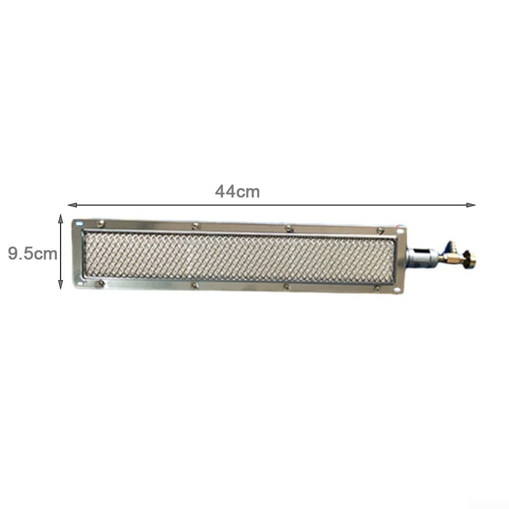 Brûleur infrarouge céramique 41 cm x 8 cm 41 cm x 9,5 cm pour barbecue