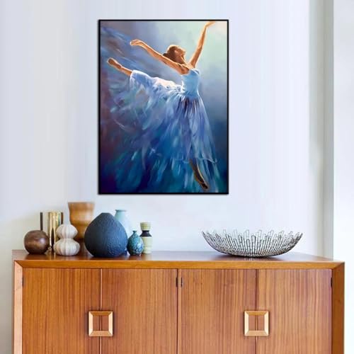 Impression sur toile de ballet abstraite haute définition 60x90