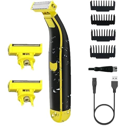 Stellaya Shaver Men, 2025 New Stellaya Shaver, Stellaya Full Body Washed Wet & Dry Shaver, Stellaya Electric Razor, Stellaya Mens Shaver with 4 Types of Limited-Length Combs (1set+2 Blades) Cover