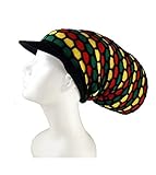 SSK® Rasta Dread Knit Tam Hat - 