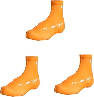 CLISPEED Yellow Shoe Covers 2 Pairs Shoe Guard Shoe Covers Shoe Cover for Bikers Overshoes Shoes Outdoor Shoe Cover Shoes Cover for Anti- Shoe Cover Men and Women Non- Cycling