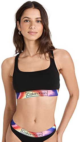 Bralette Calvin Klein sans doublure sous-vêtement coton noir taille S