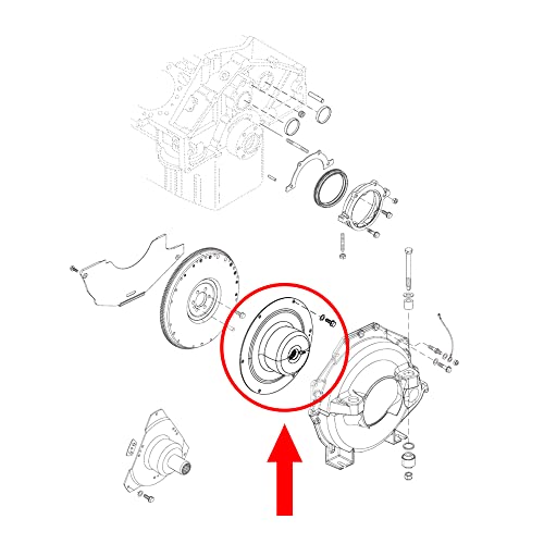 A.A Round Engine Flywheel Coupler Assembly Replacement for MerCruiser Quicksilver Bravo - 9-72503, 18-2412, 8M0098795, 861523A9 by A.A - Image 3