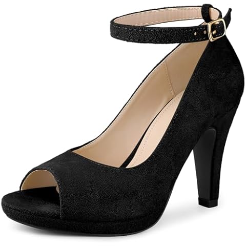 Perphy Peep Toe Ankle Strap Pumps Cover