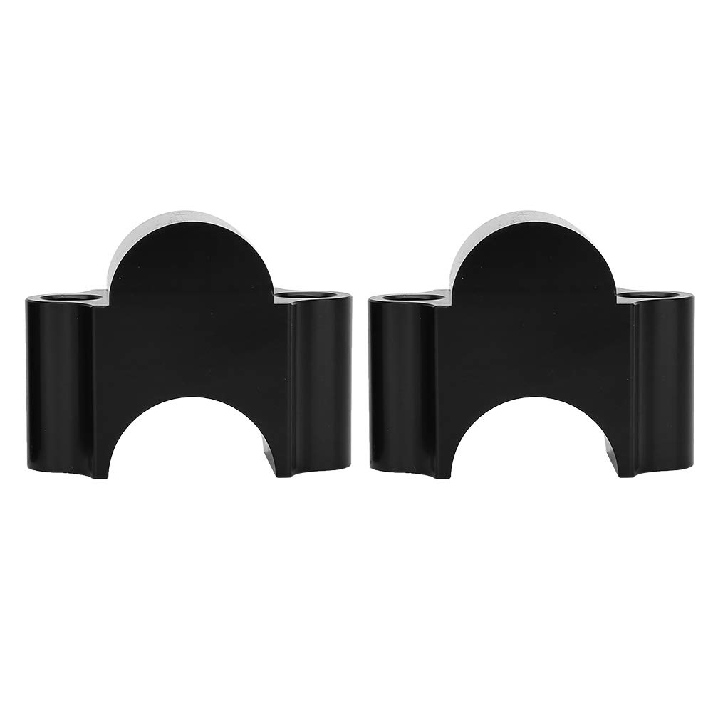 Rehausse de Guidon Moto 28MM en Aluminium Réglable, Poignée Noire Résistante pour VTT et Quad