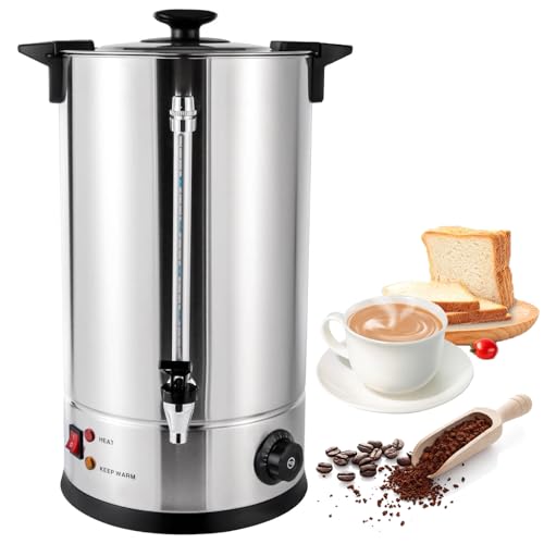 �Ɩ��p �d�C�ۉ��W���O 8L-45L ���e�� 304 �X�e�����X �f�W�^�����x�\�� ���x���ߋ@�\�t�� 110V �E�H�[�^�[/�R�[�q�[/�����|�b�g �~���N�e�B�[�^���N �f�M�{�C���[ �E�H�[�^�[�T�[�o�[ 35L/9.2Gal