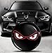 Price comparison product image Biomar Labs Front Hood Trunk Tuning Badge 82 mm Compatible with BMW Emblem 51148132375 Black Eyes EO 11