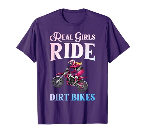 Cool Dirt Bike Art for Women Girls Motocross...