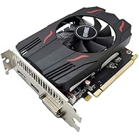 QTHREE Radeon RX 550 - Tarjeta gráfica GDDR5 de 4 GB, 128 bits,