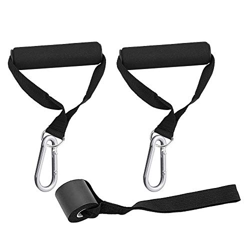 âncora de porta,mewmewcat 5 pcs Conjunto de Exercícios de Exercício Alças de Porta Âncora Mosquetão