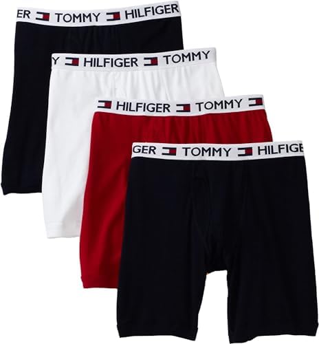 Tommy Hilfiger Men's 4 Pack Boxer Brief