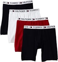 Algopix Similar Product 2 - Tommy Hilfiger Mens 4 Pocket Boxer