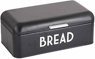 Home Basics Grove Bread Box For Kitchen Counter Dry Food Storage Container, Bread