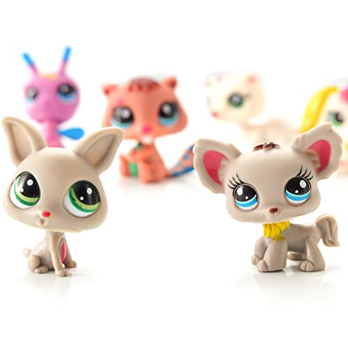 Jabeuomo 24 PET TOYS Random Lps Figures Toys Set - 24Psc Cartoon Pet Shop Animal Figures thumb #3