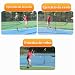 Imagen de hzexun Máquina de Soltar de Tenis Maquina Lanza Pelotas Tenis 33 Bolas Entrenador Tenis para Autoformación Principiantes Niños Hogar Tribunal Garaje