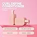 MONDAY HAIRCARE CURL DEFINE Conditioner with Peptides, Coconut Oil & Shea Butter for Curls of All Types 354 mL