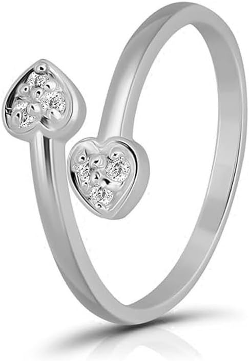 925 Sterling Silver Dainty Heart Toe Rings for Women Mother 14K Gold Plated Arrow Heart Vintage LOVE Stylish Toe Rings Adjustable Band Ring Summer Beach Party Foot Valentine's Day Jewelry Gift for Her - Image 7