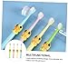 Beavorty 4pcs Cartoon Boy Girl Toothbrush Soft Bristle Boy Girl Toothbrush for Ages Gentle Oral Care for Teeth