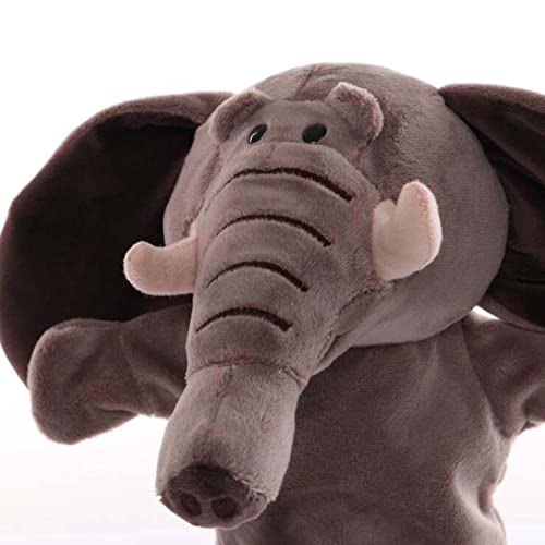 Elephant Hand Puppets Plush Animal Toys for Kids Imaginative Pretend Play Storytelling by ZUXUCUVU - Image 3