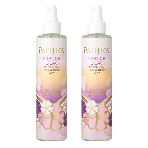Pacifica Beauty | French Lilac Hair & Body Spray | 6 Fl Oz, 2 Pack | All Natural Hair And Body Mist | 100% Vegan And Cruelty Free | Phthalate-Free, Paraben-Free | Clean Fragrance #TOP15