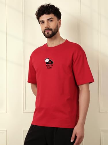 Buy WROGN Men's Pure Cotton T-Shirt - Image 6