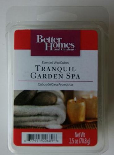 1 X Better Homes and Gardens Tranquil Garden Spa Wax Melts