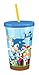 Vandor 63014 Sonic the Hedgehog 18 Ounce Acrylic Travel Cup, Multicolored