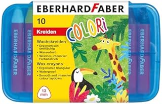 Eberhard Faber Kredki Woskowe, Wielokolorowy, 10 sztuk