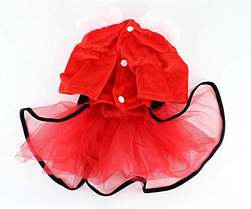 Vestido de disfraz para perro Mrs. Claus Tutu XXX-Large miniatura 2