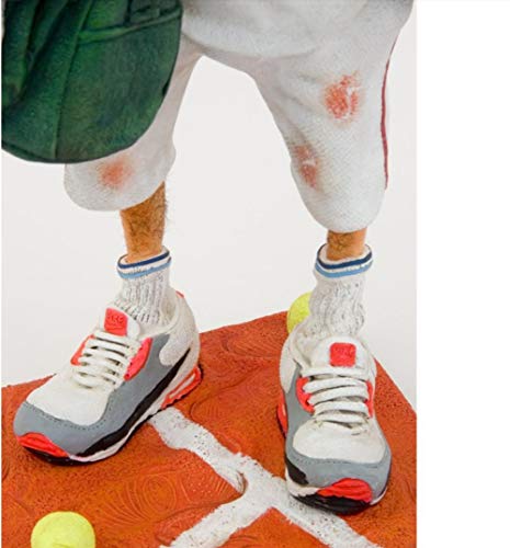 Ztianef Sculptures Head Sculpture Character Decoration Statue Mural Ornaments Statues Sculptures Character Tennis Champion Statue Birthday Present Decoration #TOP1