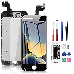 Amazon Com Mobkitfp Pantalla De Repuesto Para Iphone Se Color Negro Para A1662 A1723 A1724 Compatible Con Iphone 5se Digitalizador De Pantalla Tactil Lcd Con Camara Y Herramientas De Reparacion Celulares