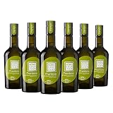 MONINI, Olio Extra Vergine di Oliva Biologico Monocultivar Frantoio, 100% Italiano Bio, Olive del Centro Italia, Cartone da 6 Bottiglie da 500ml