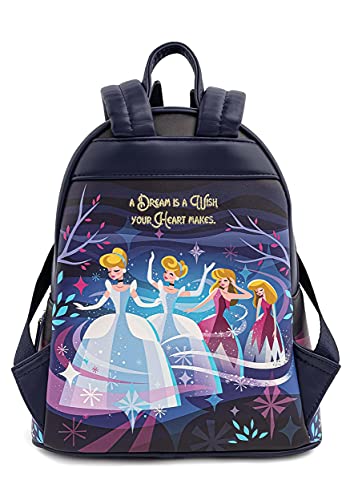 Loungefly Disney Cinderella Castle Series Womens Double Strap Shoulder Bag Purse3