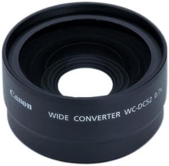 Canon WC-DC52 Wide Converter for the Canon A10, A20, A60, A40, A70, A75, A80, A85, A95, A510, A520, A540 & A570IS Cameras