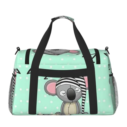 Bolsa de viaje grande de koala, complemento impermeable y plegable para piscina y deporte 2