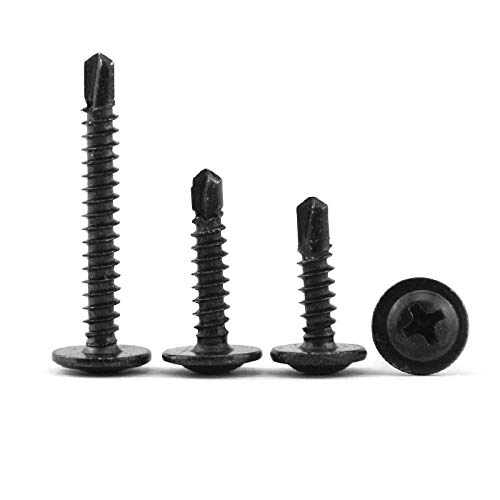 Viti autoperforanti a testa piatta, zincate