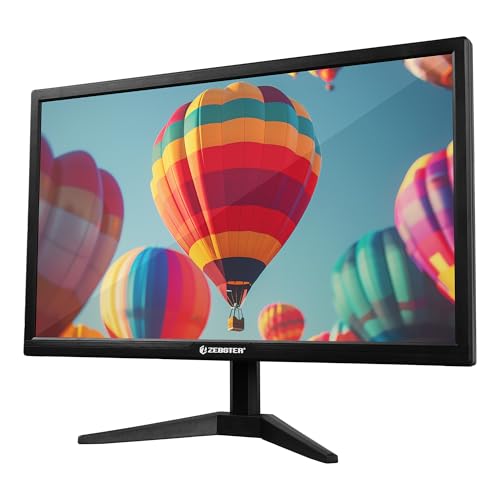 ZEBSTER GV120 20 Inch (50.8 cm) LED Monitor with Dual HDMI & VGA Input, HD+ 1600 x 900, 250nits Brightness, 16.7M Colors, 16:9 Aspect Ratio, Wall Mountable view 2