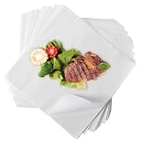 500 Pcs Sublimation Butcher Paper - 12 x 12 White, Disposable, Uncoated, Precut Kraft Sublimation Protective Paper for Wrapping Meat, Heat Press