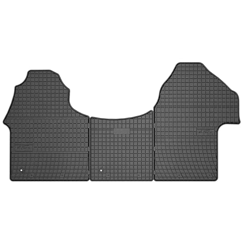 MOTOS Alfombrillas de Goma para Mercedes-Benz Sprinter W907 Desde 2018 Mejora tu Comodidad de Viaje con la Alfombrilla Antideslizante para Coche- Alfombrillas de Coche para Varias Estaciones