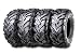 Set of 4 New AT MASTER ATV/UTV Tires 23x8-11 Front & 24x9-11 Rear /6PR P341-10147/10153 ...