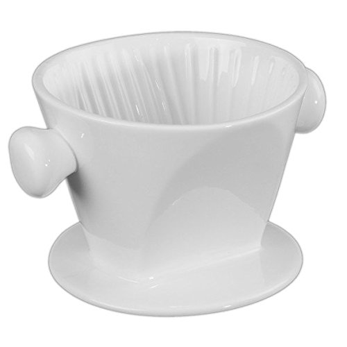 Filtre à café en porcelaine pour tasse et casserole, idéal pour vos matins calmes