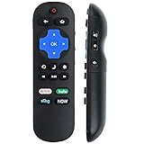 Replacement for Sharp Roku TV Remote LC-40LB601U LC-50LB601U LC-24LB601U LC-43LB601U LC40LB601U LC50LB601U LC24LB601U with Netflix Sling Hulu Now Shortcut Key
