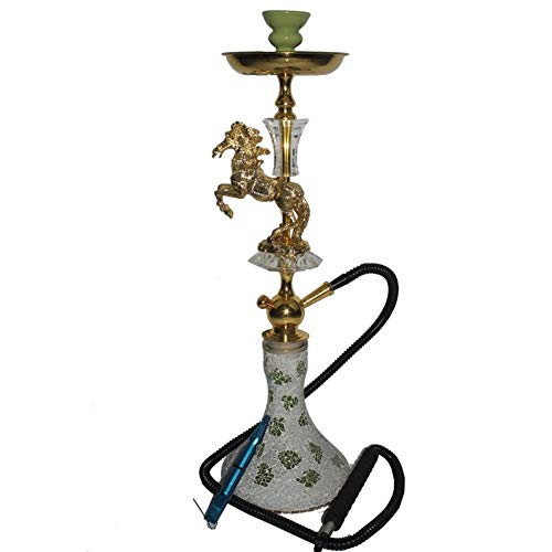 GAO-BO Arabisch Shisha, Alloy Steed Huka, Kawumm, Geeignet for Bars, KTV, Parteien, 75cm