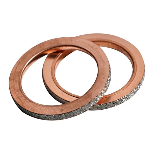 Joint de tuyau d'échappement 2 pièces pour motos FZR 600 et FZ400