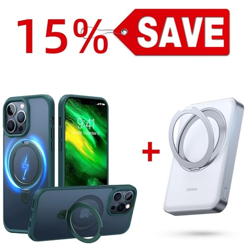 TORRAS 10000mAh Magsafe Power Bank — Buy Together to Save 15%