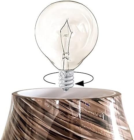 Wax Warmer Bulbs,G50 230V 25 Watt Bulbs for Scented Warmers E12 Incandescent Candelabra Base Clear Light Bulbs(Pay Attention to Size)