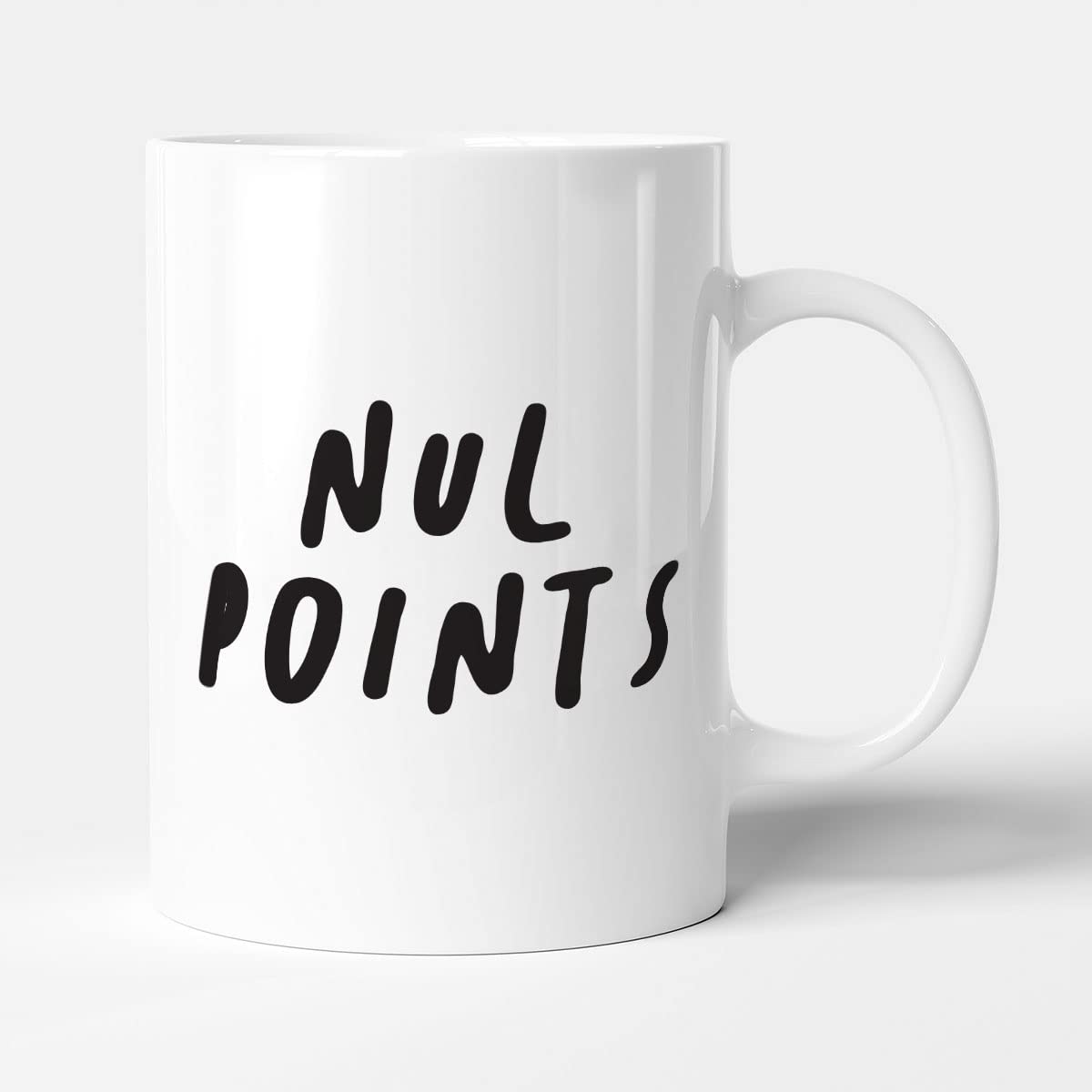 Victorian Printing Co - Nul Points - Funny Gift Mug, Ceramic, 11fl.oz.