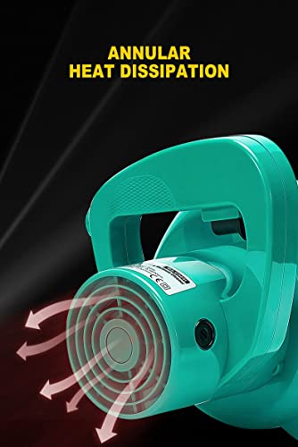 Image of MLD 400W - 700W Electric Air Blower Vacuum Blowing Duster for Cleaning Computer Dust Soplador Electric Blower Fan for Car (Blow Rate 1.6 /16000rpm /220V /Plastic /Multi Color)