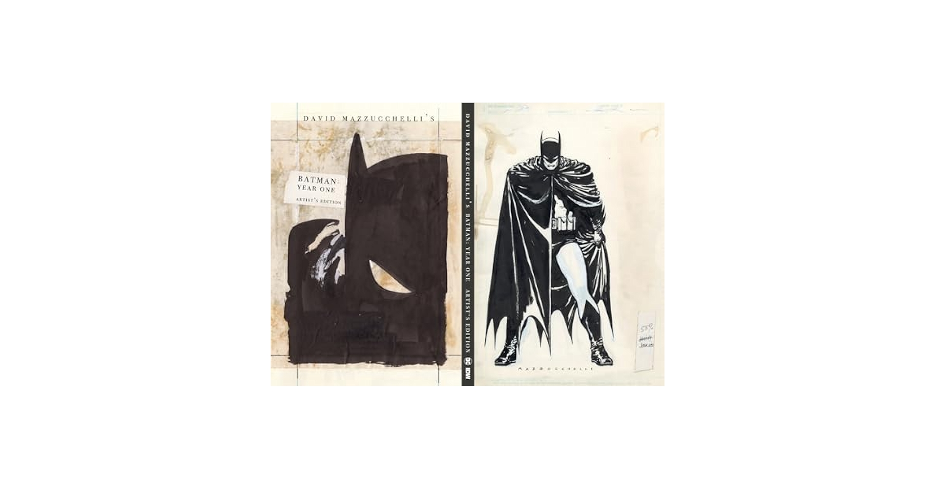 Amazon.com: David Mazzucchelli's Batman Year One Artist's